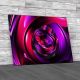 Funky Metallic Swirl Canvas Print Large Picture Wall Art