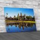 Angkor Wat Across The Lake Canvas Print Large Picture Wall Art