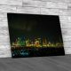 Panoramic Las Vegas At Night Canvas Print Large Picture Wall Art