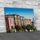 Row Of Apartments In San Francisco Canvas Print Large Picture Wall Art