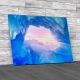 Blue Ice Cave Canvas Print Large Picture Wall Art