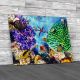 Corals And Fishes 3 Canvas Print Large Picture Wall Art