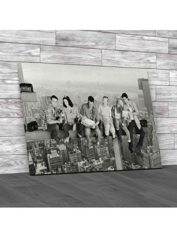 Friends Skyscraper Canvas Print Large Picture Wall Art