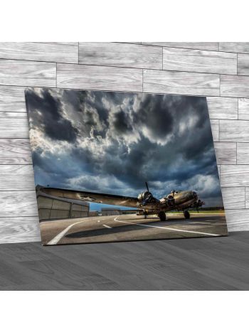 B17 Lanscape Canvas Print Large Picture Wall Art